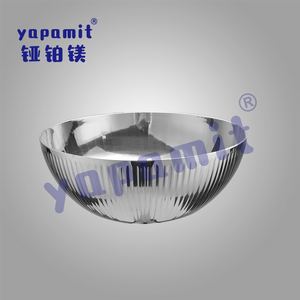 Yapamit YT008 Trp-ply Hammered Stainless Steel Serveware Karahi Pan Bowls para sa Malamig na Dish At Sancks