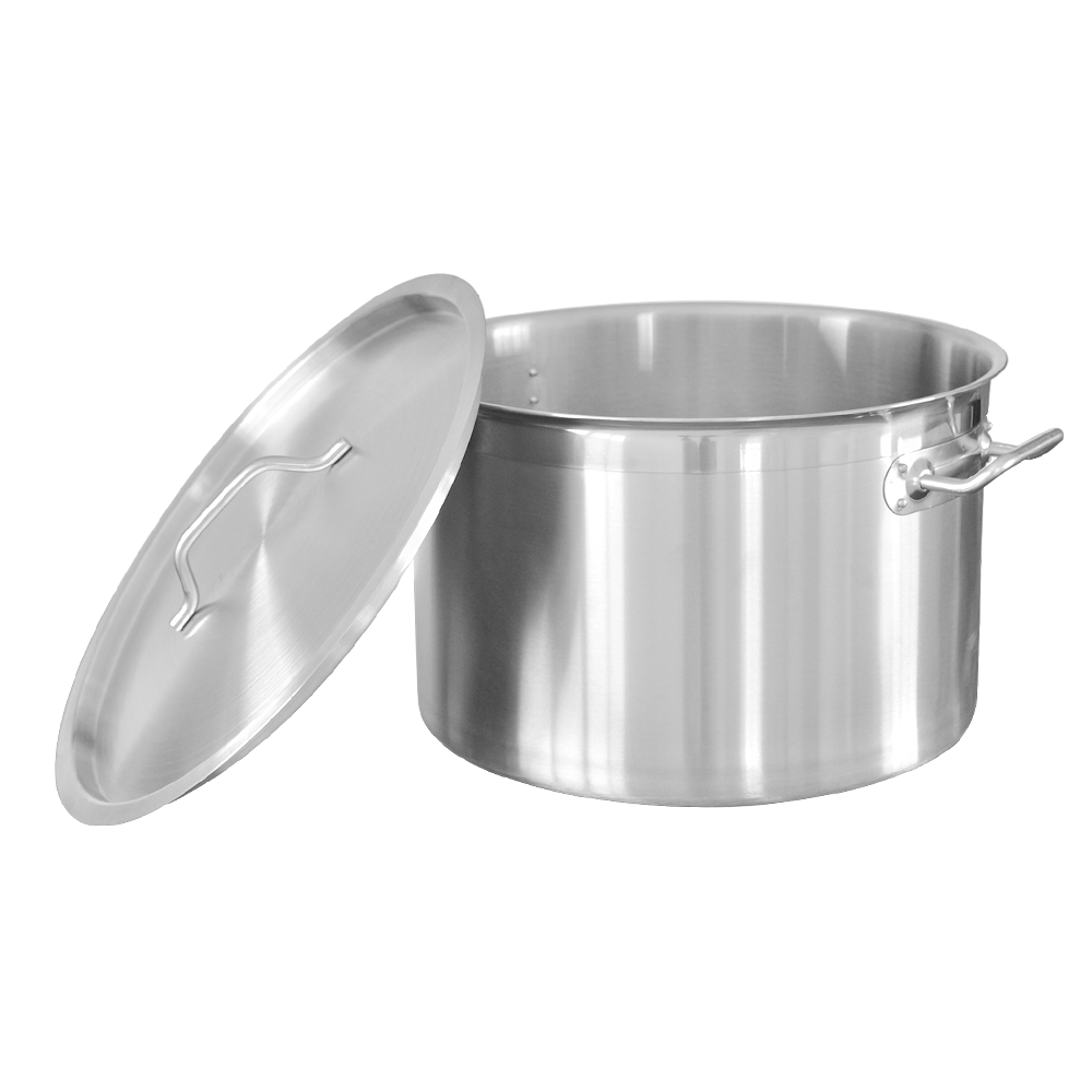 Yapamit X2630 Short Body Stainless Steel Pot na May Matibay na Ibaba