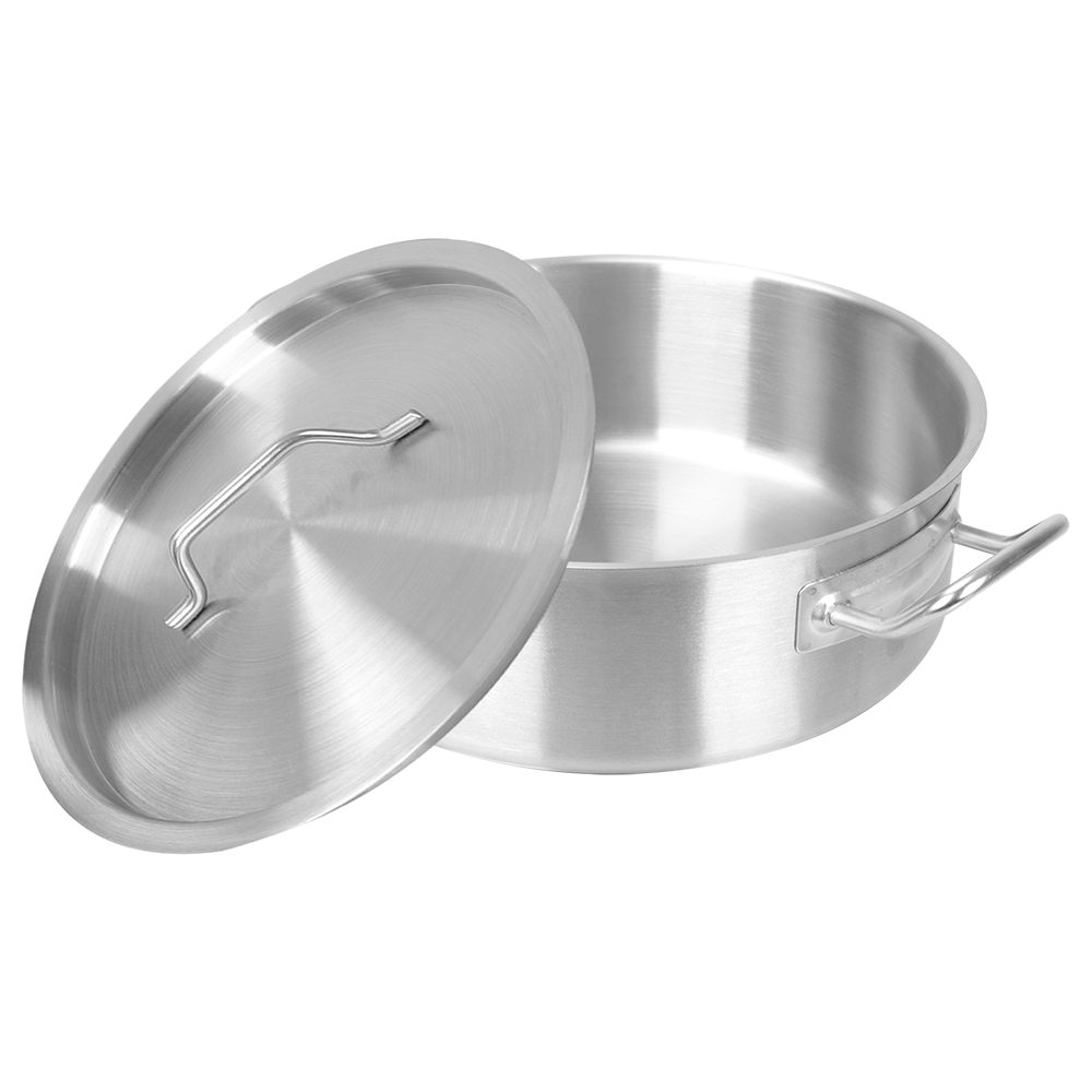 Yapamit X2846 Short Body 03 Style Stainless Steel Sauce Pot na May Compound Bottom