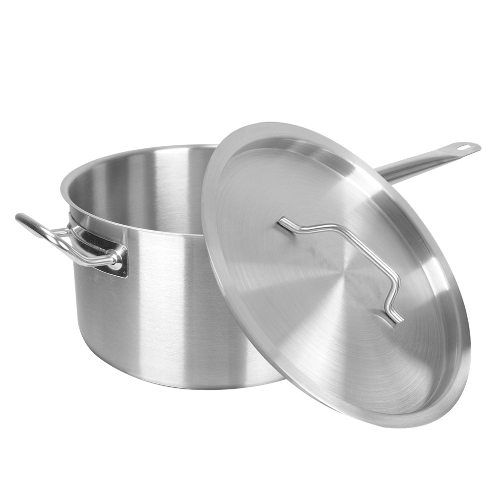 Yapamit X3055 03 Tall Body Stainless Steel Sauce Pot na May Compound Bottom