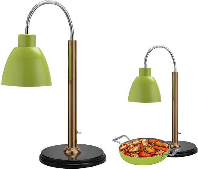 Yapamit Round Dali Warm Food Lamp Para sa Hotel Restaurant