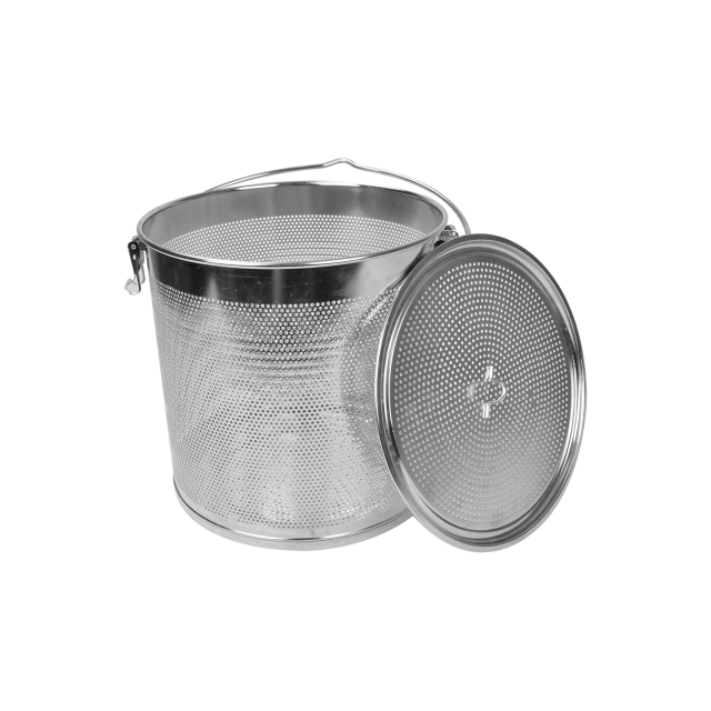 Hand-Held Stainless Steel Soup Basket