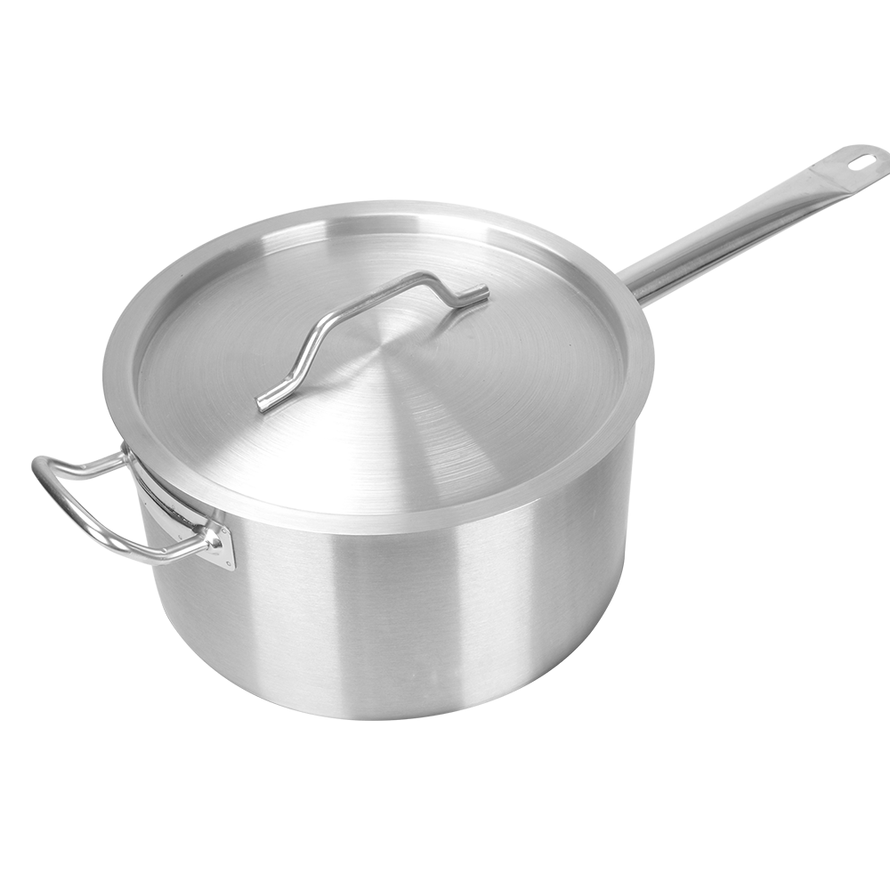 Yapamit X3055 03 Tall Body Stainless Steel Sauce Pot na May Compound Bottom