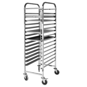 Yapamit X1308 Stainless Single-Line Cake Pan Trolley