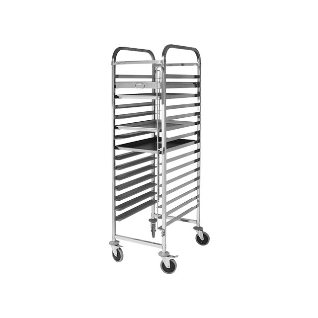 Stainless Steel Single Row Cake Basin Truck