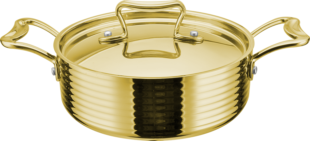 Mga kalamangan at kahinaan ng hindi kinakalawang na asero Stripes Cookware